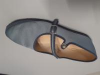 CS199/2024 SINGLE SHOE IN LIGHT BLUE FABRIC 